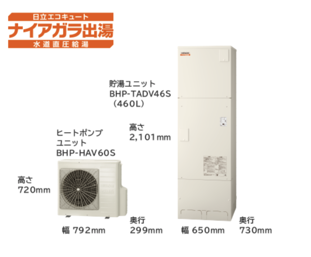 日立のエコキュートの特徴