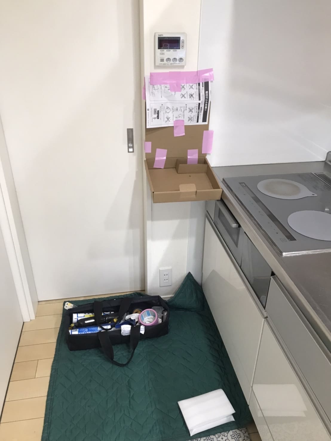 コロナエコキュートCHP-H3715AからダイキンエコキュートEQ46VFV|エコキュート交換工事|埼玉県川越市かし野台|