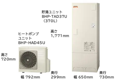 サンデンのEBS-CU37QTAからエコキュート交換、修理、取替えをご検討の方へ