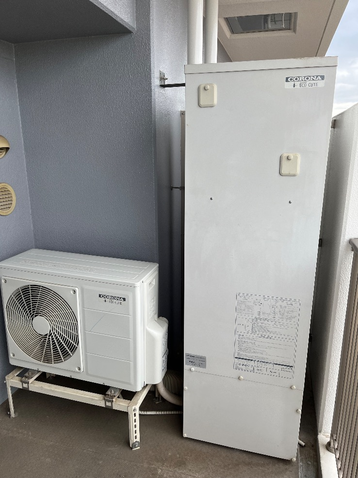 コロナエコキュートCHP-H3014AからコロナエコキュートCHP-S30AY1-12｜エコキュート交換工事｜東京都西東京市芝久保町｜マンション｜パークウエスト東京