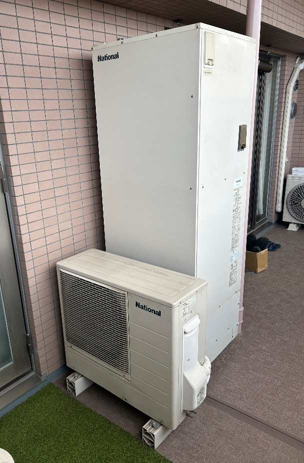 パナソニックエコキュートHE-30C1Qから三菱エコキュートSRT-W306D｜エコキュート交換工事｜東京都北区浮間｜マンション｜クリオレジダンス北赤羽